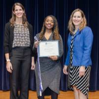 Erica and Jennifer with Miranda